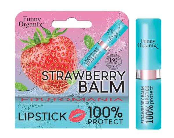 Изображение товара Бальзам для губ Funny Organix Protect 3,5г Бальзам для губ Funny Organix Protect 3,5г фотография