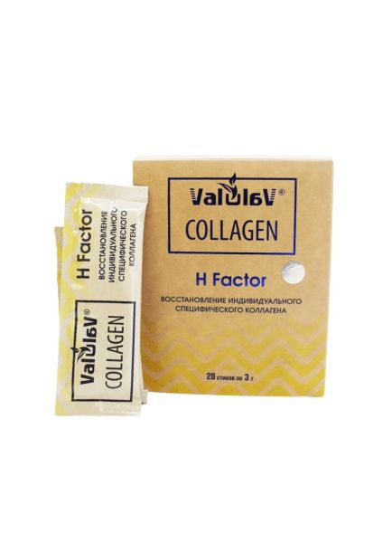 Изображение товара ValulaV Collagen H Factor восстановление индивидуального-специфического коллагена Сашера-мед №20 ValulaV Collagen H Factor восстановление индивидуального-специфического коллагена Сашера-мед №20 фотография