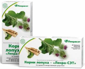 Лопух (корень) Лекра-Сэт, 20 пакетиков