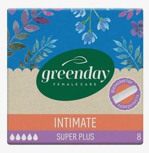 Тампоны Green Day Super Plus 8 шт