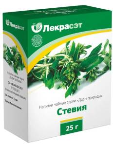 Стевия (листья) чайный напиток 25 гр