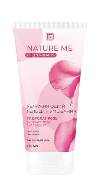 Изображение товара Гель для умывания лица Увлажняющий Nature Me с гидролатом розы Фэмили Косметик 150мл Гель для умывания лица Увлажняющий Nature Me с гидролатом розы Фэмили Косметик 150мл фотография